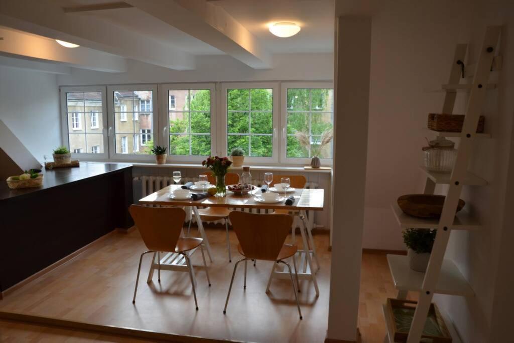 Ines Apartament Two Levels 105M2 In The Old Town Wi-Fi, 奥尔什丁 外观 照片