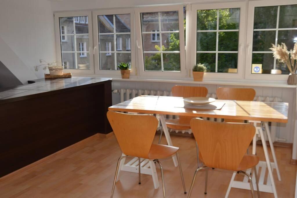 Ines Apartament Two Levels 105M2 In The Old Town Wi-Fi, 奥尔什丁 外观 照片